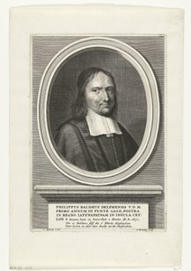 Portret van Philip Baldaeus