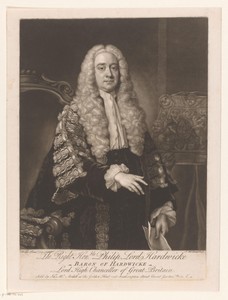 Portret van Philip Yorke
