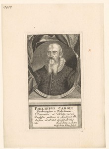 Portret van Philipp Caroli