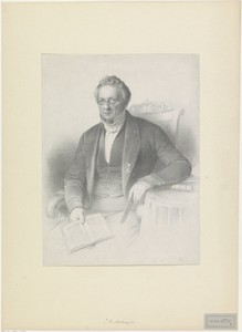 Portret van Philipp Christiaan Molhuysen