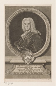 Portret van Philipp Friedrich Jäger