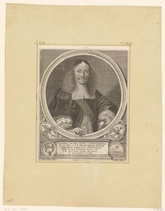 Portret van Philipp Jacob Sachs von Löwenheim