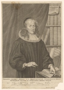 Portret van Philipp Jacob Spener