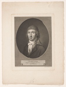 Portret van Philipp Jakob Scheffauer
