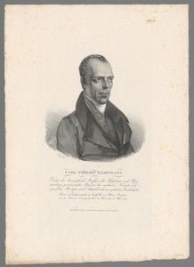 Portret van Philipp Karl Hartmann