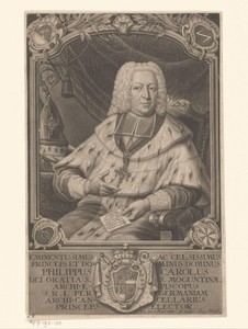 Portret van Philipp Karl von Eltz-Kempenich