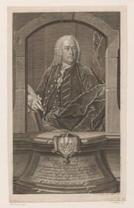 Portret van Philipp Ludwig Hagenbruch