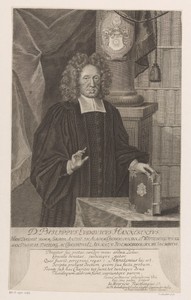 Portret van Philipp Ludwig Hanneken