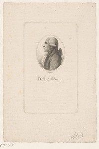 Portret van Philipp Ludwig Wittwer
