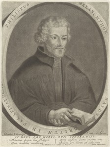 Portret van Philipp Melanchthon