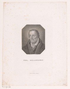 Portret van Philipp Melanchthon