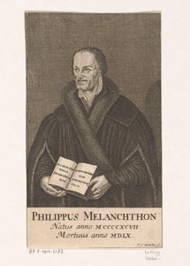 Portret van Philipp Melanchthon