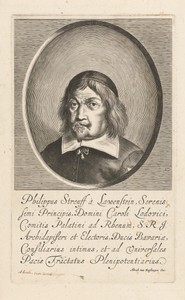 Portret van Philipp Streiff von Lauenstein