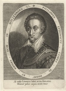Portret van Philipp V. van Hanau-Lichtenberg