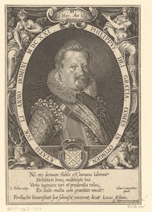 Portret van Philipp von Oettingen