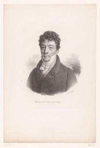 Portret van Philippe-Antoine Merlin de Douai