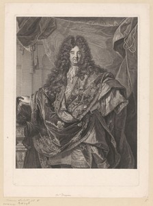 Portret van Philippe de Courcillon