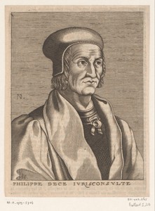 Portret van Philippe Dece