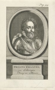 Portret van Philippe-Emmanuel de Lorraine, hertog van Mercoeur