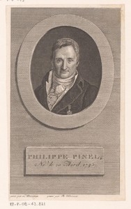 Portret van Philippe Pinel