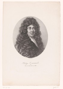 Portret van Philippe Quinault