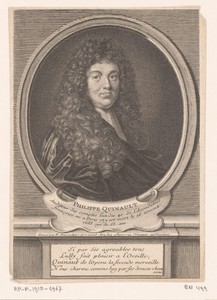 Portret van Philippe Quinault