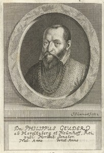 Portret van Philippus Geuder