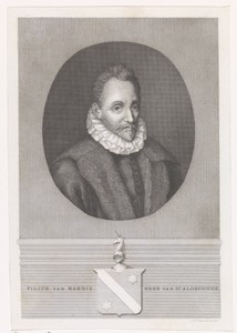 Portret van Philips van Marnix, heer van Sint-Aldegonde
