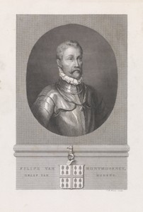 Portret van Philips van Montmorency, graaf van Horne