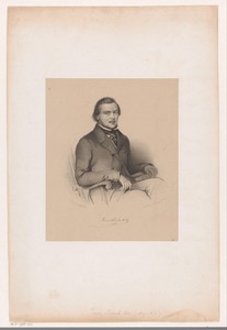 Portret van pianist Ernst Lubeck