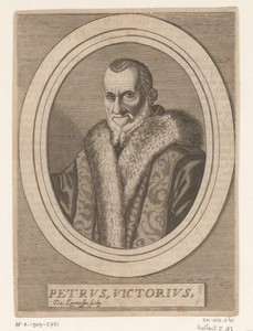 Portret van Piero Vettòri