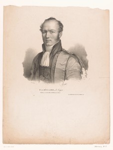Portret van Pierre Augustin Béclard