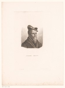 Portret van Pierre Belon