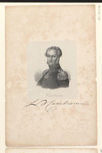 Portret van Pierre Cambronne