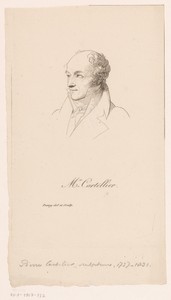 Portret van Pierre Cartellier