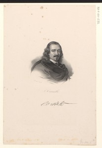 Portret van Pierre Corneille