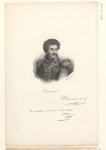 Portret van Pierre Daumesnil