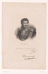 Portret van Pierre Daumesnil