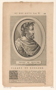 Portret van Pierre de Ronsard