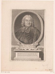 Portret van Pierre Desfontaines