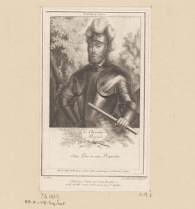 Portret van Pierre du Terrail, seigneur de Bayard