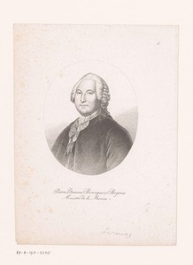Portret van Pierre Étienne Bourgeois de Boynes