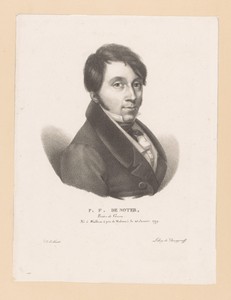 Portret van Pierre François De Noter