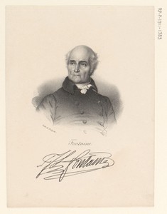 Portret van Pierre-François-Léonard Fontaine