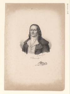 Portret van Pierre-Gaspard Chaumette