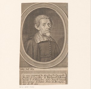Portret van Pierre Gouello de Queriolet