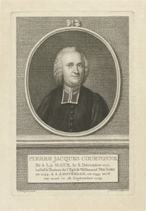 Portret van Pierre Jacques Courton