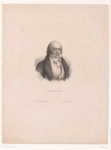 Portret van Pierre-Jean de Béranger