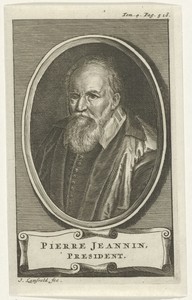Portret van  Pierre Jeannin