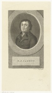Portret van Pierre Joseph Cambon